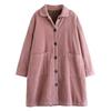 Coat for Women Oversize Cotton Winter Thickened Casual Oversize Double Layer Windbreaker High Collar Jacket