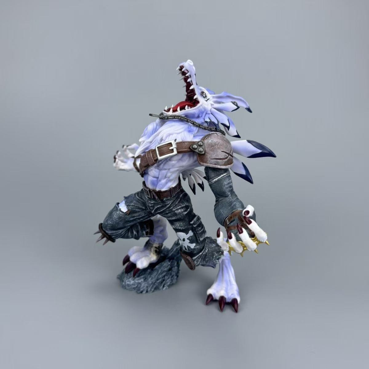 

20cm/7.87in Anime Digimon Adventure Figure Garurumon Action Figures Pvc Pvc Statue Collectible Model Toys Gifts