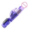 Dildo Rabbit Vibrator Masturbator G-Punkt 12 Geschwindigkeiten Vibration Dual Motor Massager Klitoris Rotation Stimulator Weibliches Sexspielzeug