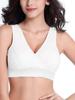 Womens Nursing Maternity Bra Front Wraps Breathable Wire Free Sleep Nursing Bra Breastfeeding Tank Maternity Bras