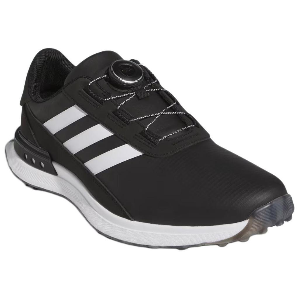 Adidas S2G 24 Wide Comfortable Lightweight Slip Resistant Durable Low Top Golf Shoes Men Sneakers Black IF0297