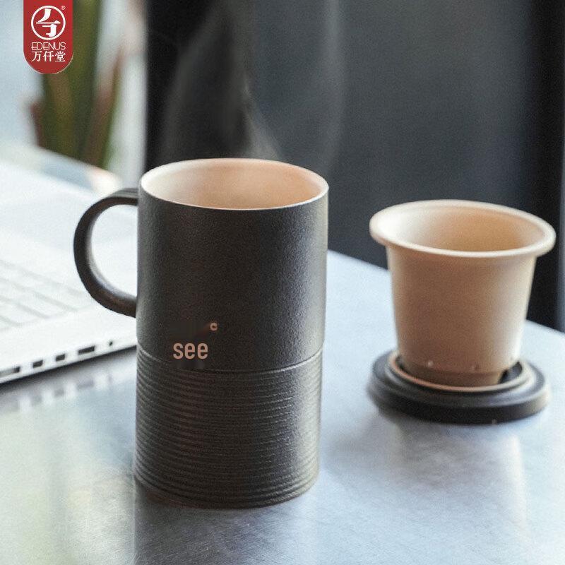 

Wanqiantang Ceramic Tea Mug with Lid