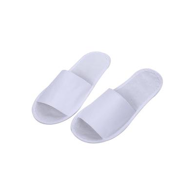 ROZZERMAN Non-woven Fabric Slippers, Set of 50 Pairs, Disposable Slippers, White
