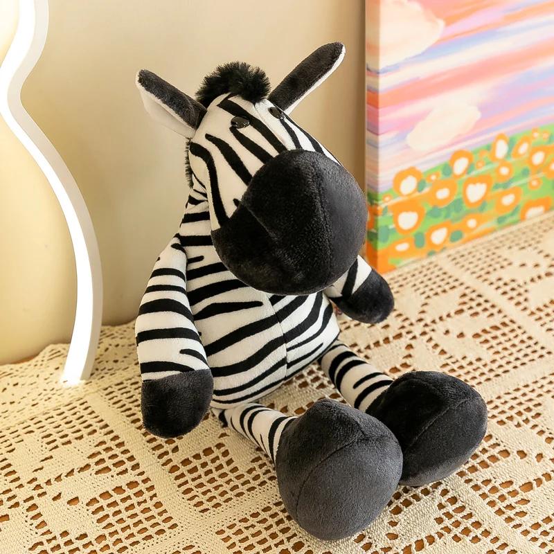 

Wholesale Machine Forest Animal Doll Giraffe Elephant Lion Monkey Dog Tiger Activity Gift ChildrenBirthday Christmas Stuffed Toy 25cm