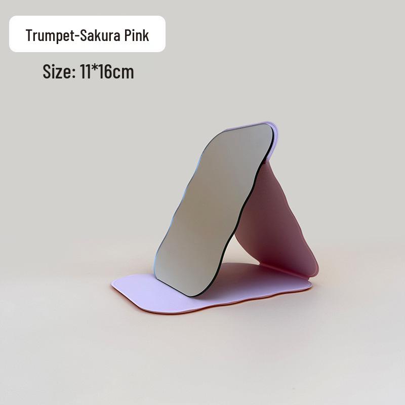 

Foldable Portable Vanity Mirror - Large Tabletop & Small Handheld Options