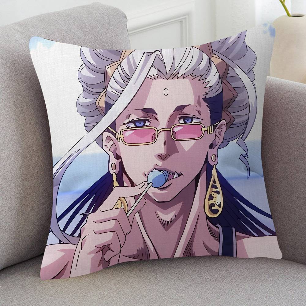 Anime Record Of Ragnarok Soft Comfortable Pillow Case Cartoon For Sofa Living Cat Room Home Office Retro Decor Protective Cover