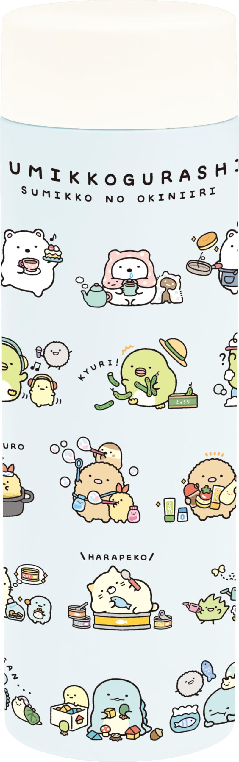 Термобутылка Sumikkogurashi KA32801 San-X «Любимое Сумикко» Ультралегкая H180×60