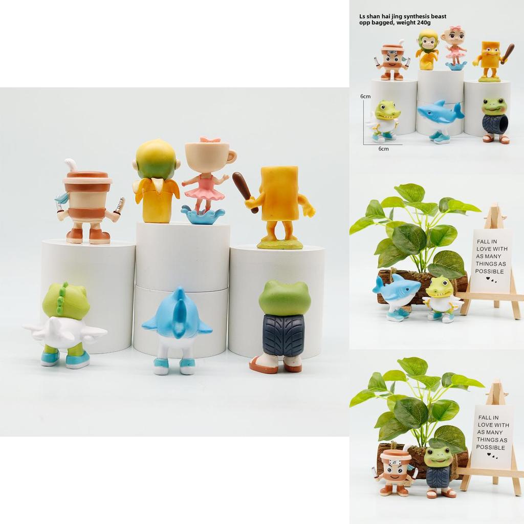 Italiana brainrot Pvc Model Ornament For Office Desk Decor And Gift Giving