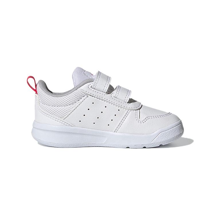 Adidas TENSAUR Comfortable Breathable Low top Toddler Shoes White Pink Infant And Toddler S24059