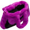 Nike Faux Fur Tote Bag Vivid Purple Casual DQ5804-551