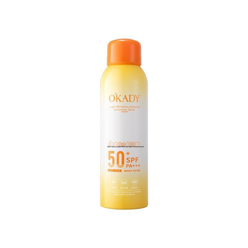 Universal Anti-UV Whitening Sunscreen Spray for Summer - Suitable for Women, Men, Students, and Military Training