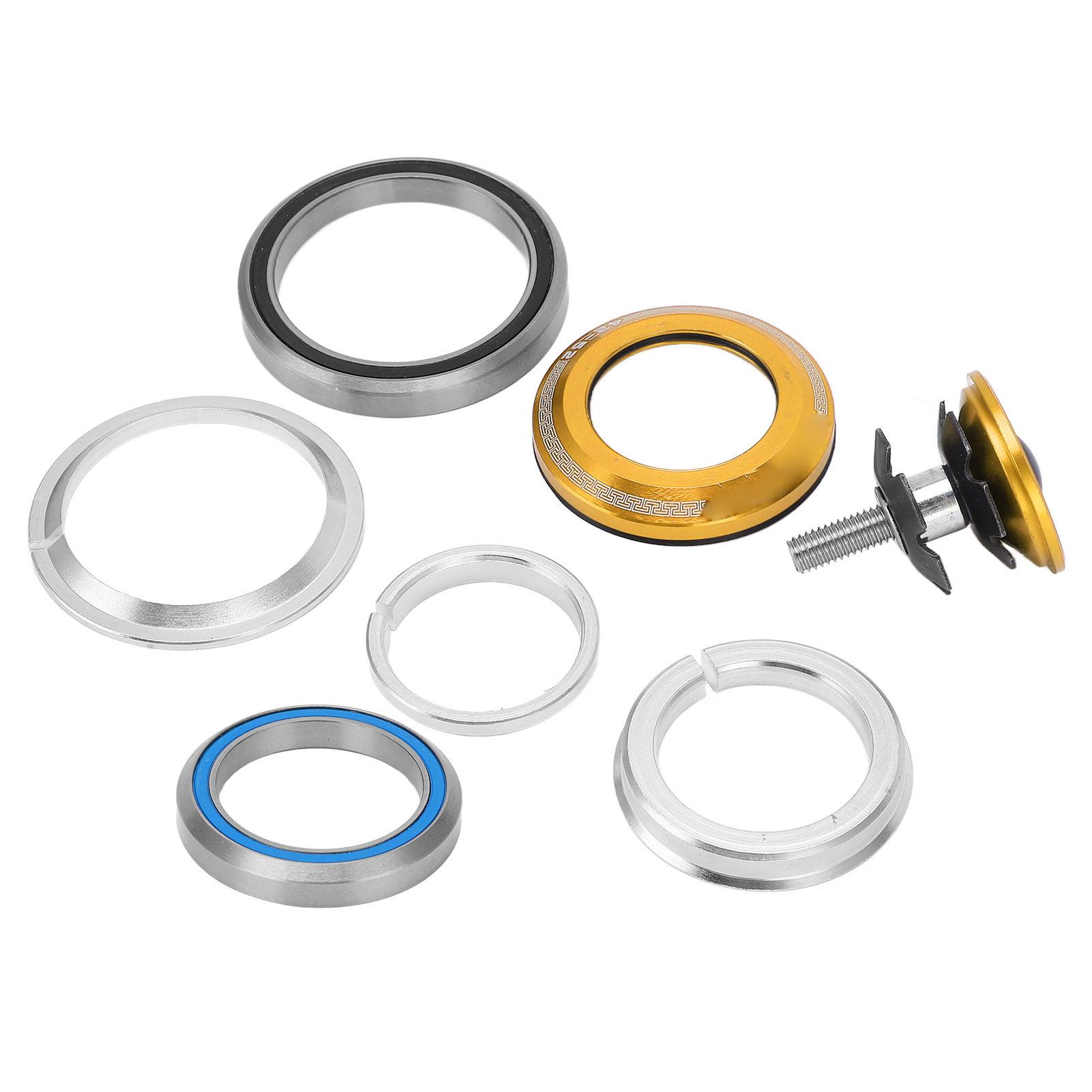 

Viaron 42x52mm Road Bike Front Fork Stem Headset Waterproof Bike Bearing Bowl GroupGold