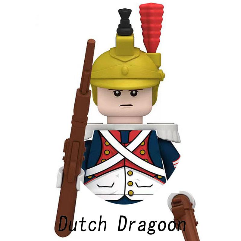 More Styles Great Retro Military Empire Navy Soldiers Weapons Gun Model Figure Blocks Bricks Toys For Children