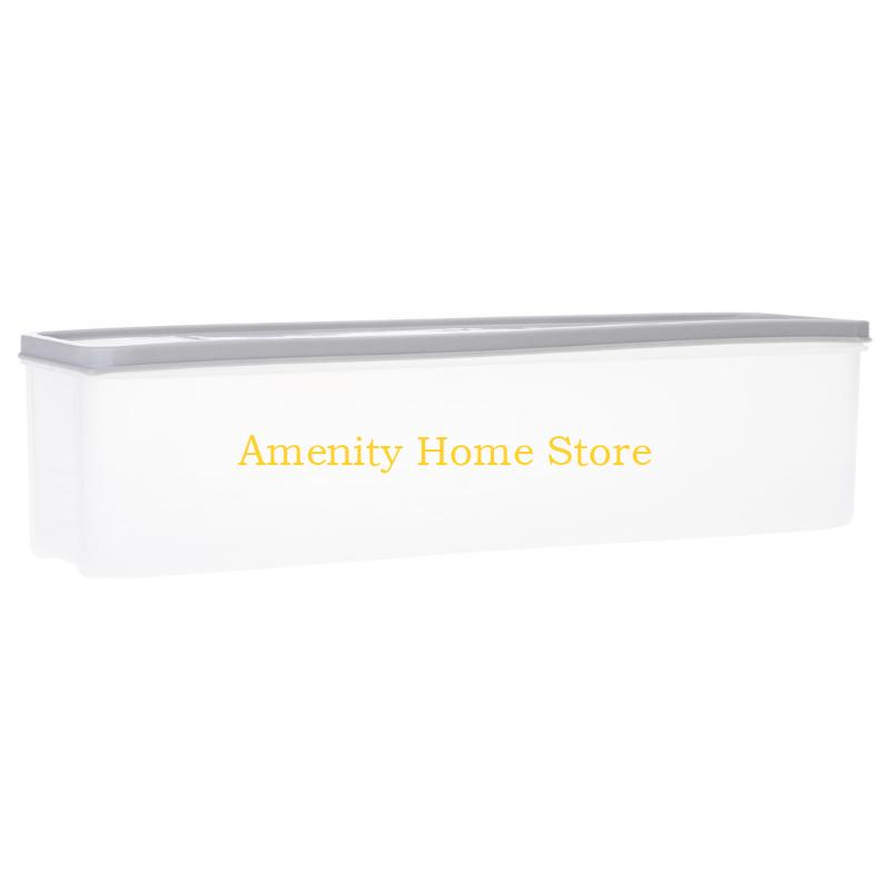 F26C Moisture-proof Household Translucent Storage Box Airtight Spaghetti Box хаки