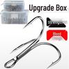 Three Anchor Treble Hook with Blood Groove for Fishing Bait