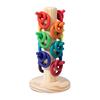 Wooden Rainbow Tree Sorting Toy For Kids Learning Handeye Coordination Educational Gift