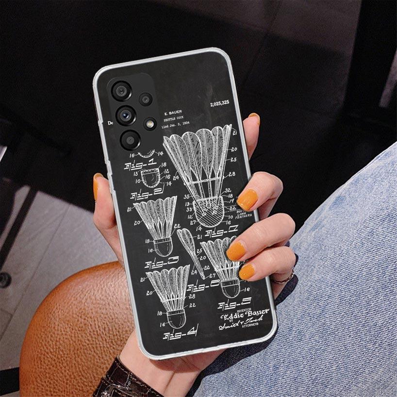 

Badminton Sport Phone Case For Samsung Galaxy A17 A16 A15 A14 A13 A57 A56 A55 A54 A53 A37 A36 A35 A34 A33 A26 A25 A24 A23 Galaxy Samsung A55