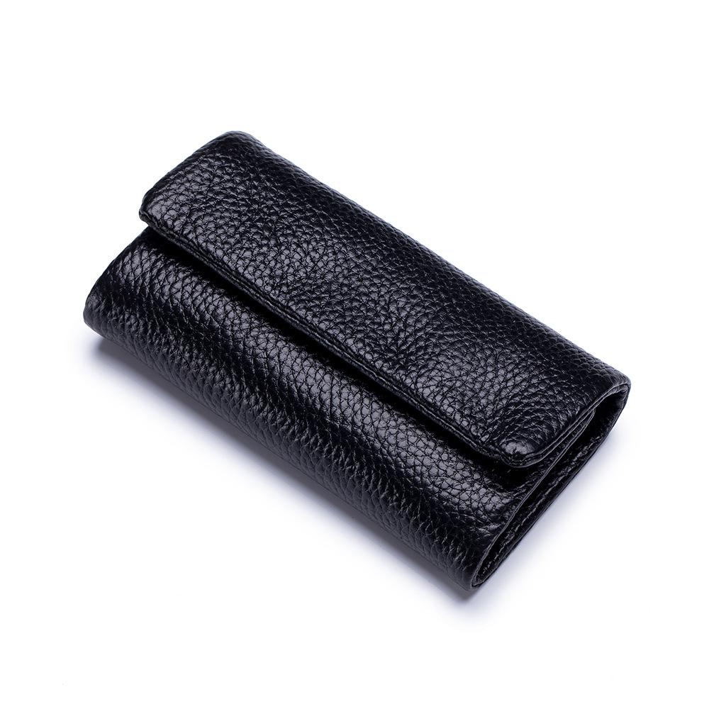 The first layer of cowhide multi-functional key bag, change bag, couple style fashionable and simple door key bag