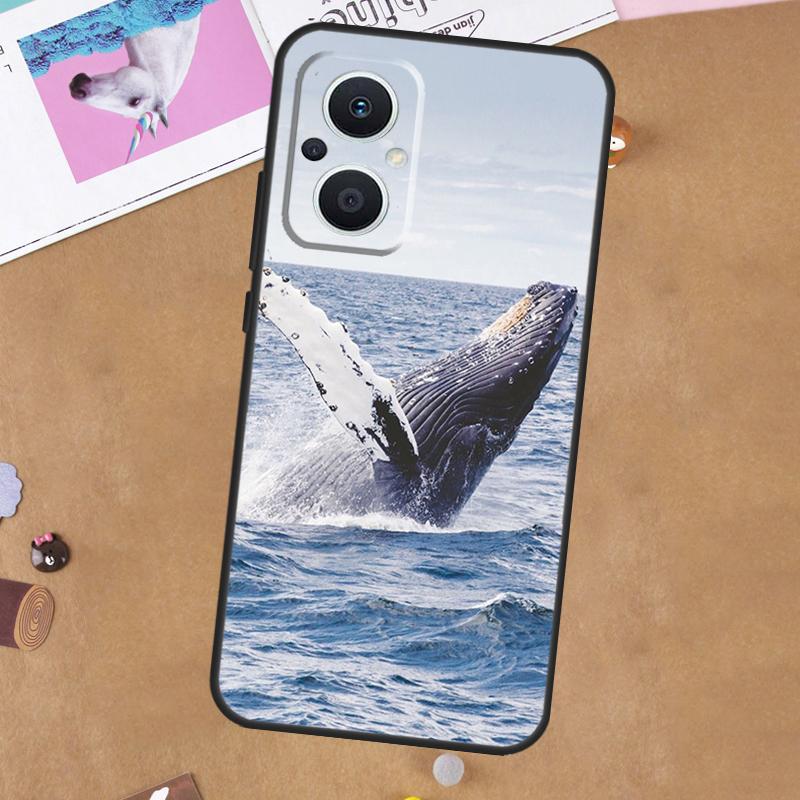 Blue Whale For OPPO Reno 13F 11F 12F 14F 10 11 12 13 14 Pro 8T 7 8 Lite OPPO Find X9 X8 X6 X5 Pro Case