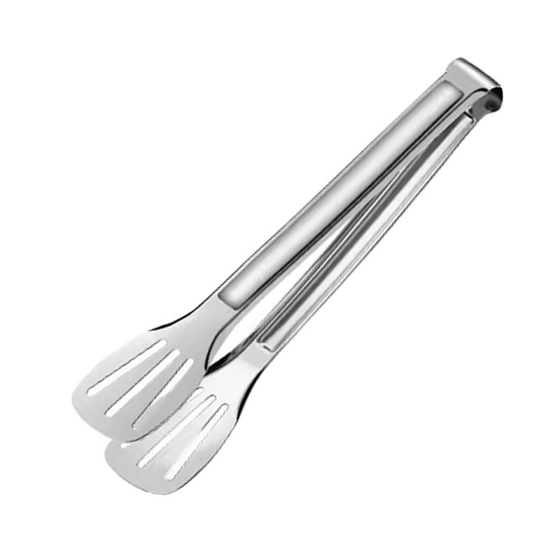 Thickened Stainless Steel Food Tongs 6-Piece Set