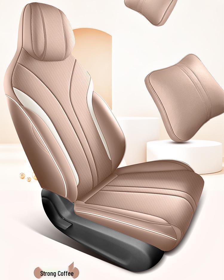 Wuling Bingo S Perforated Leather Wear-Resistant Cute Cartoon Full Coverage Car Seat Cushion