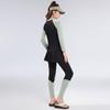 Pulian Women's Long-Sleeve Rash Guard Swimsuit