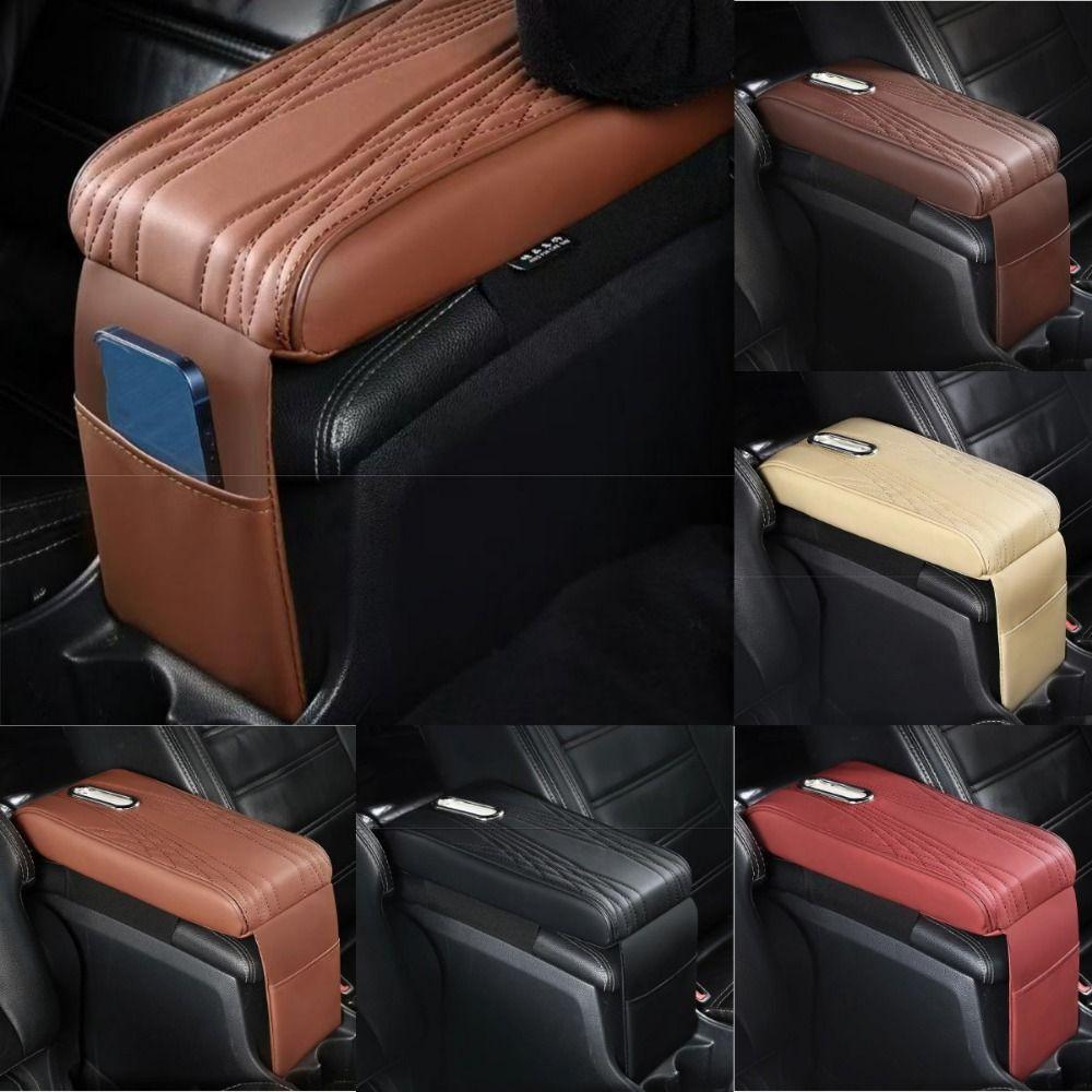 Elbow Support Car Armrest Cushion Tissue Box Arm Rest Protector  Middle Armrest