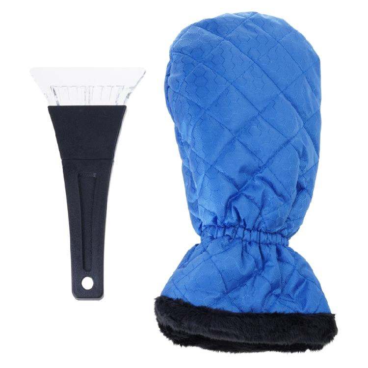 

Car Snow Removal Shovel Tool Winter Warmth Plush Glove Shovel with Velvet Gloves