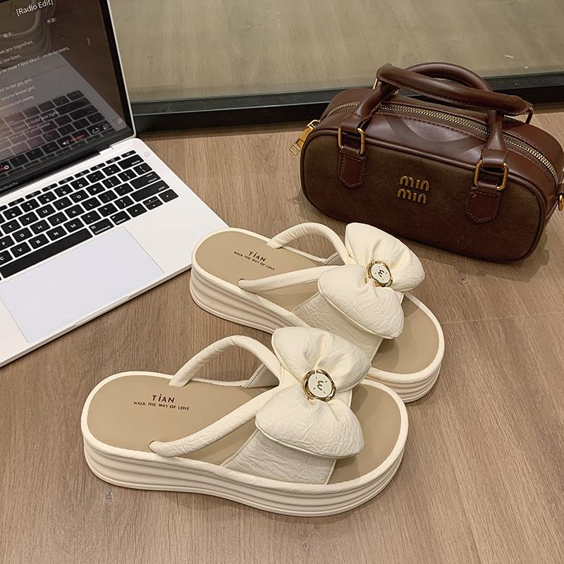 Fashion Slippers Casual Summer Women's Shoes Platform Pantofle Slides Luxury Soft 2025 Leisure Fashion Shoes Woman 2025 Female Slippers