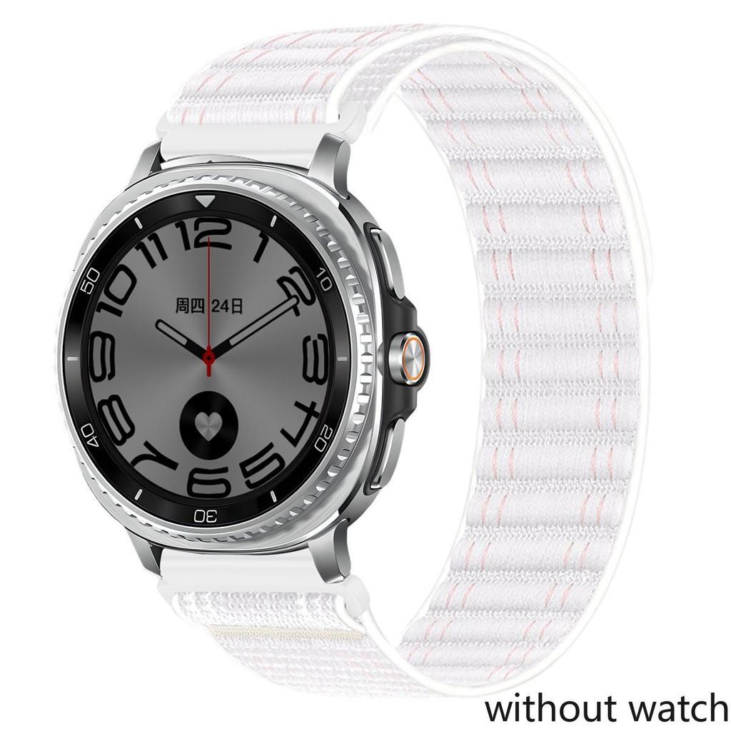 Nylon Strap For Samsung Galaxy Watch 8/8 Classic 40mm 44mm 46mm Bracelet Correa For Galaxy Watch 7Ultra-Ultra 2025 47mm Band