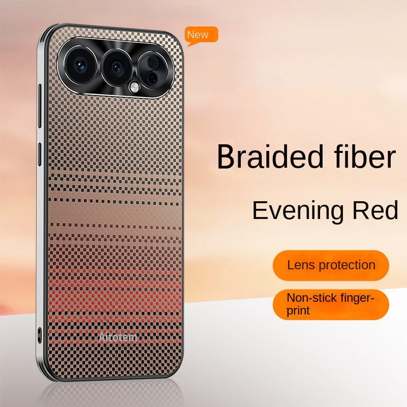 

Skin-friendly Woven Kevlar Phone Case For Honor 500 Pro 300 200 pro honor Magic 8 Pro 8 7 Pro 6 Camera Protective Cover Honor Magic6 Pro