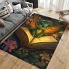 Cute dragon magical book adventure carpet Yoga living room room decor children's crawling mat doormat area rug games mat