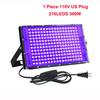 300W UV Black Light UV Curing Lamp 216 LED Fluorescent Detection Lamp Shadowless Resin Glue UV Curing Light 3D Printing