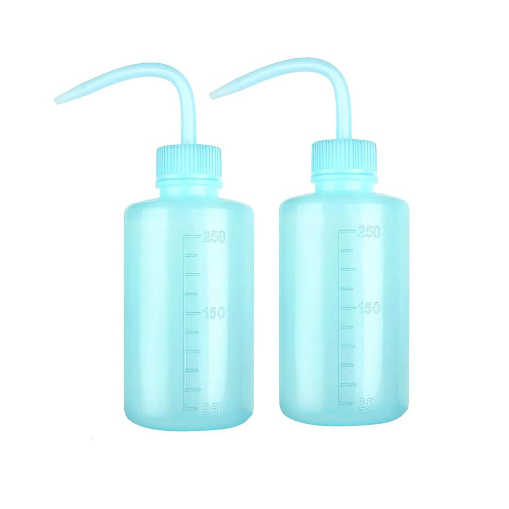 250ml/500ml Tattoo Diffuser Squeezes Bottle White Plastic Soap Washing Cleaning Lab Squeezes Bottles for Chemistry Industry