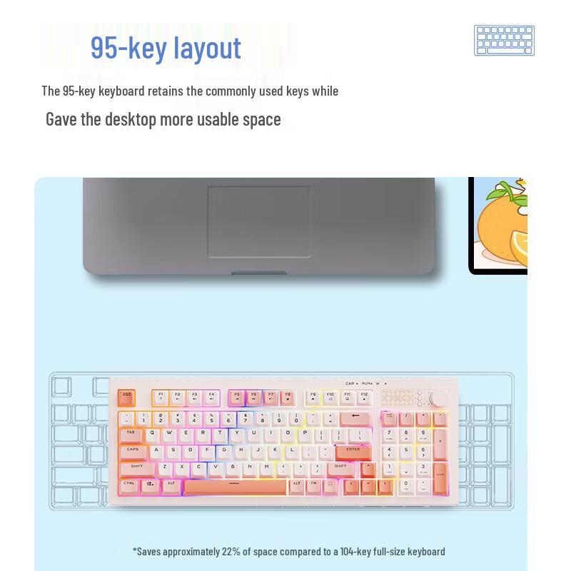 Lenovo K2 Gasket Wired Silent Keyboard