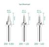 QUICK Kuai Ke TS2200/203H/503 Soldering Iron Tips - Compatible Models 203D/376D In 200-C/D/B/I/J/LB Styles.