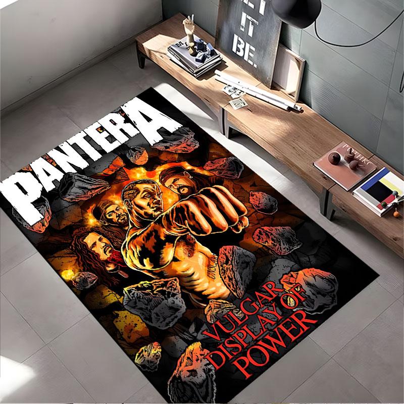 Pantera Rock Band Album Art suitable as a non-slip mat for the living room or bedroom sofa
