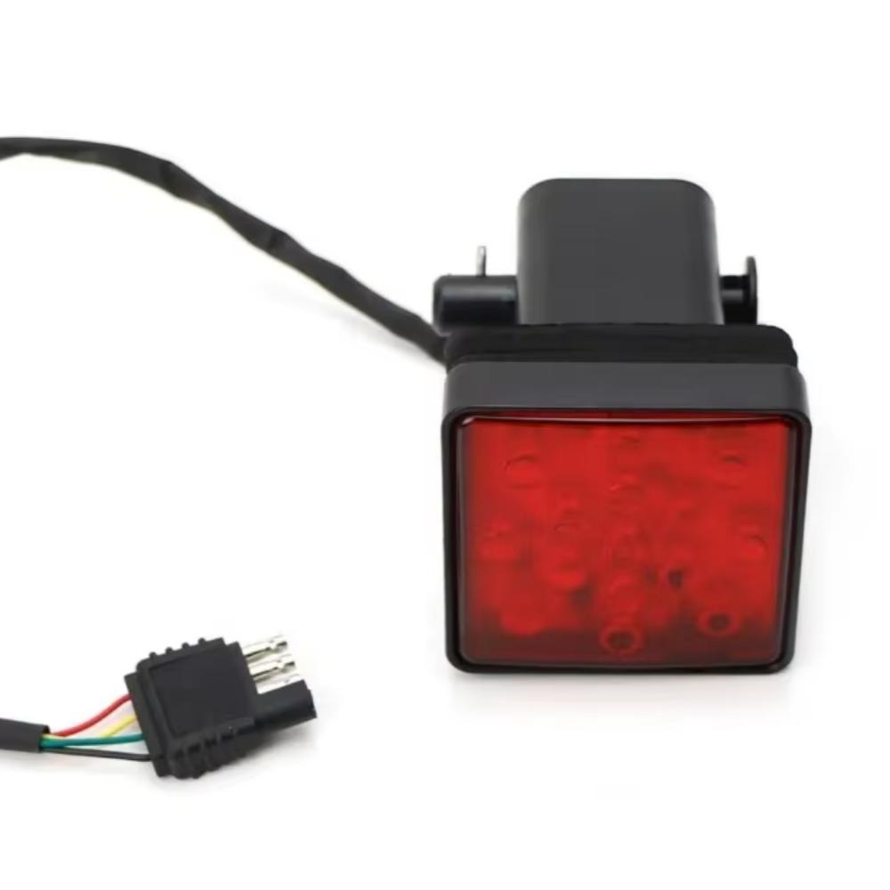 

Красная линза 15-светодиодный 15 LED стоп-сигнал крышка фаркопа прицепа подходит для буксировки и перевозки 2 размер