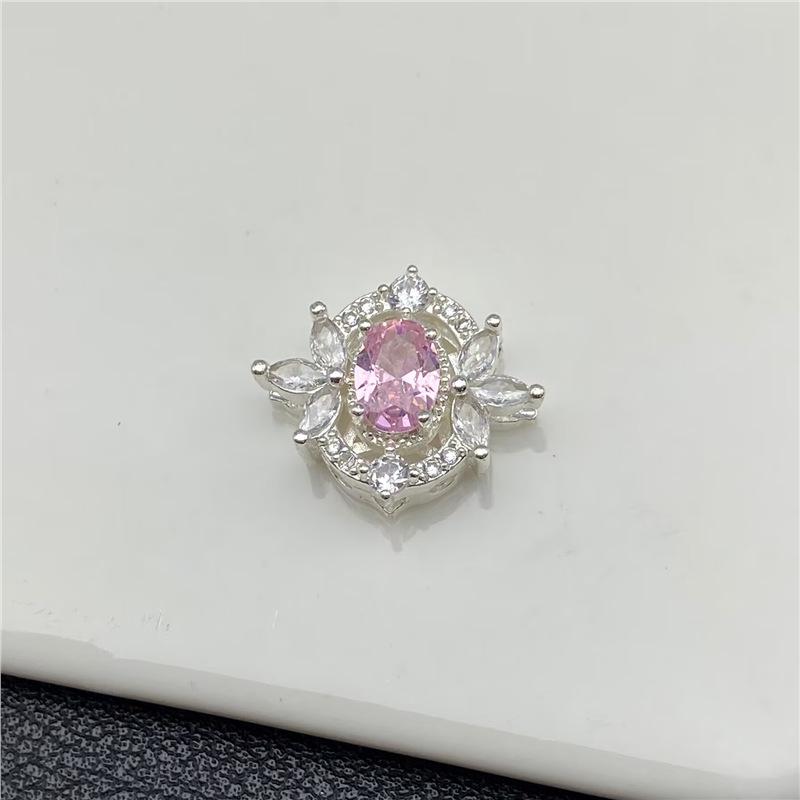 Diamond Lace Edge Multi-Hole Spacer Beads for DIY Crystal Jewelry Making