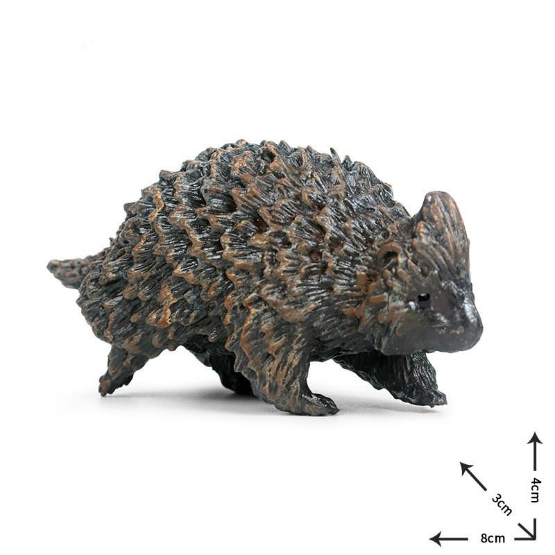 סימולציה מוצקה צעצועי מודל חיות בר ג'ונגל קיפוד מודל צעצוע קישוטים