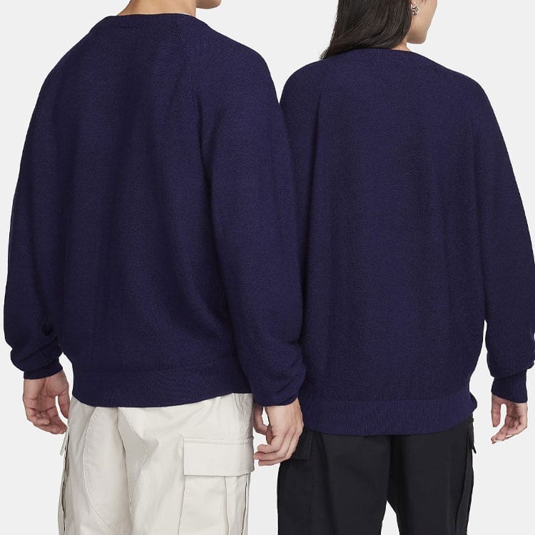 Nike Strik unisex blækblå V-hals moderat cardigan FQ0516-555