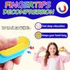 Zestaw 6 magnetycznych zabawek Fidget, Ciche sensoryczne zabawki ślizgowe do łagodzenia stresu, lęku, ADHD, autyzmu, Sensoryczne magnetyczne zabawki ślizgowe dla dzieci i dorosłych