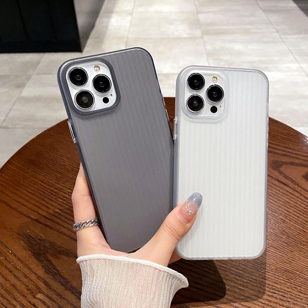 Skin Friendly Phone Case for iPhone 11 12 13 14 15 16 iPhone 11 12 13 14 15 16 Pro 12 13 14 15 16 Pro Max Luxury Corrugated Pattern Shockproof Cover