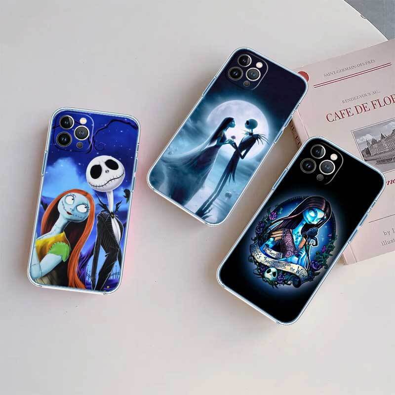 Nightmare Before Christmas Phone Case for Motorola G14 G15 G24 G30 G31 G32 G34 G41 G42 G51 G52 G50 G60S G60 G62 G72 G71 G73 G84 G85 G200 E32