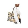 Versace Jeans Couture Logo Classic Print Polyester Tote Shoulder Bag Unisex bags Black White Yellow 73VA4BF9-ZS414-G89