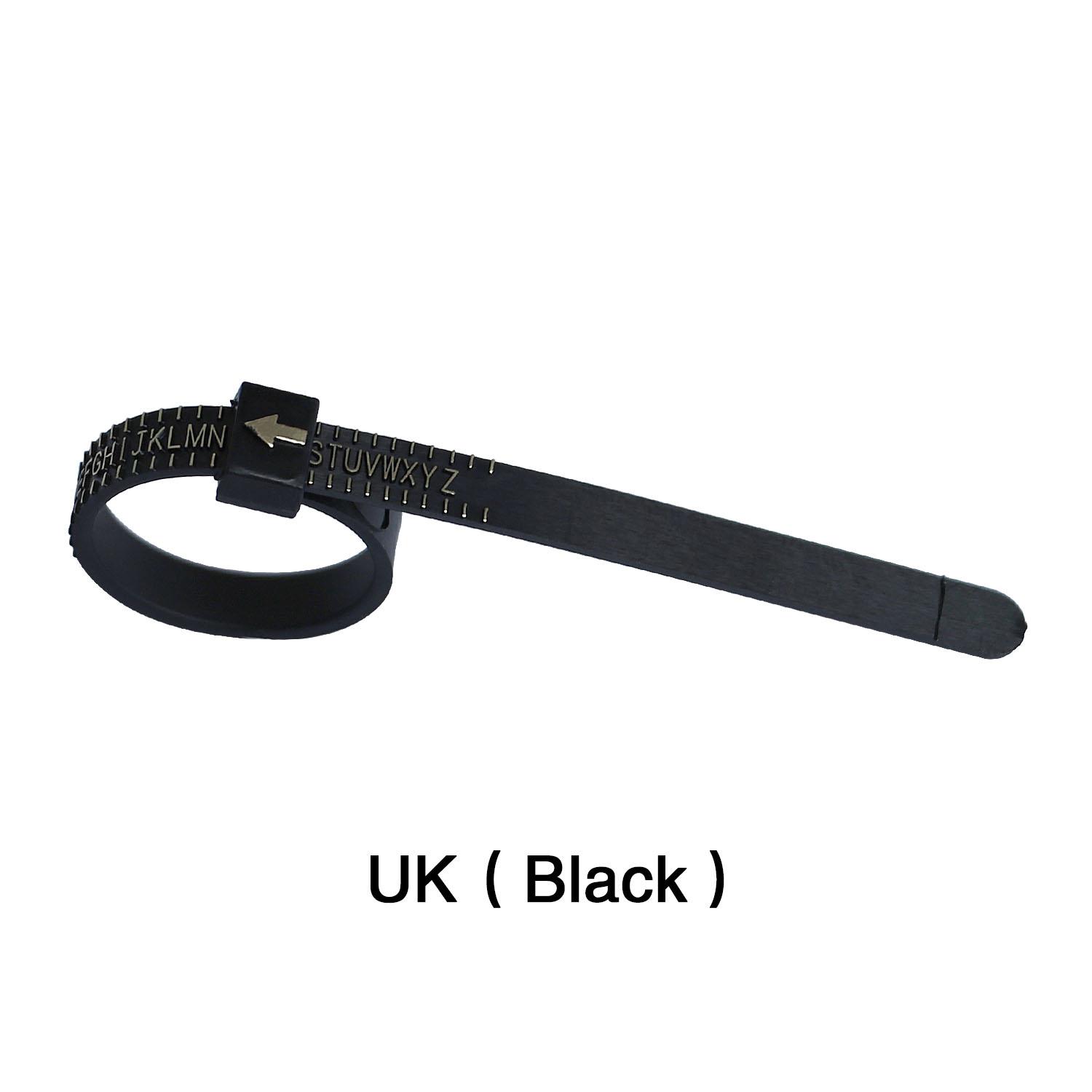 Baguier Mesure Doigt Français - Kit Complet Tailles Bagues UE UK US Avec Rubans Et Accessoires