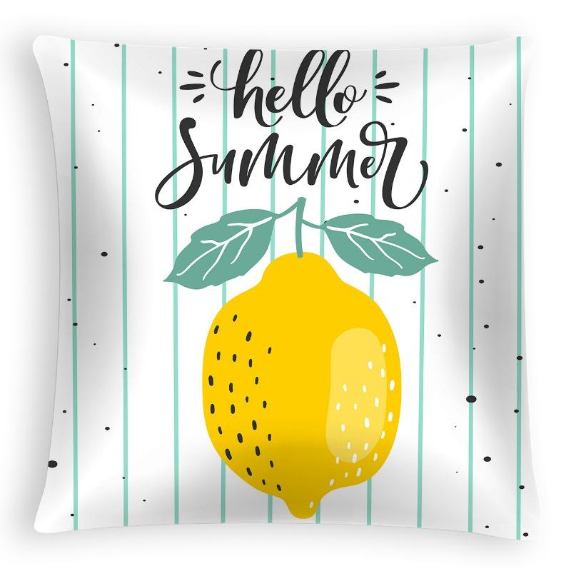 Summer Fruit Series Pillowcase Small Fresh Ins Household Products Pillow Cushion Cover