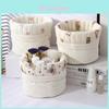 Cotton Travel Makeup Storage Bag With Spacious Compartment For Cosmetics And Toiletries