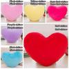 Red Color Valentines Day Home Decorative Heart Shape Heart Plush Pillow Stuffed Pillow Soft Pillow