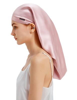 Natürliche Seide Nacht verhindert Spliss spendet Feuchtigkeit schön für langes Schlafen für postpartale Anwendung [LilySilk] 100 % Kappe, Enden, Haare, Haare, Kappe, Schlafen,